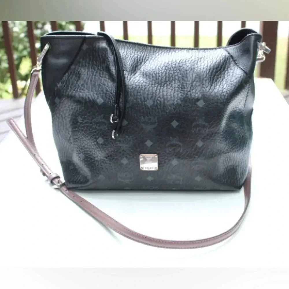 MCM Klara Visetos hobo bag